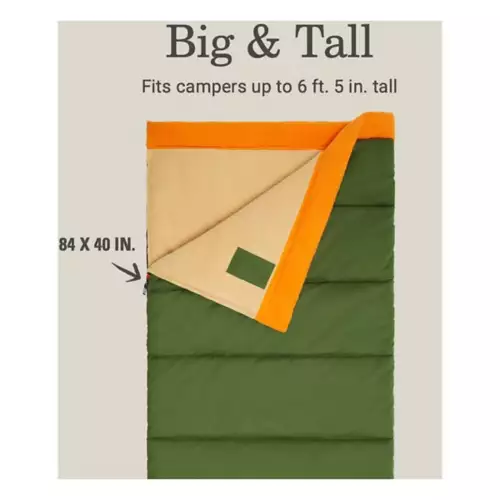 Coleman Big Game 0F Big And Tall Sleeping Bag 2 Coleman Big Game 0F Big And Tall Sleeping Bag - Image 2