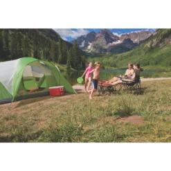 Coleman 6-Person Montana™ Cabin Camping Tent With Extended Awning -Coleman Sales Store 2000001593 LS