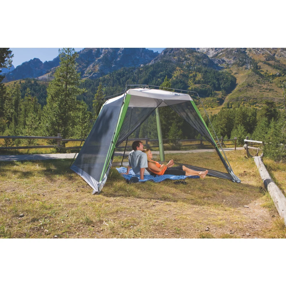 Coleman 10 X 10 Screened Canopy Sun Shelter With Instant Setup 4 Coleman 10 X 10 Screened Canopy Sun Shelter With Instant Setup - Image 4