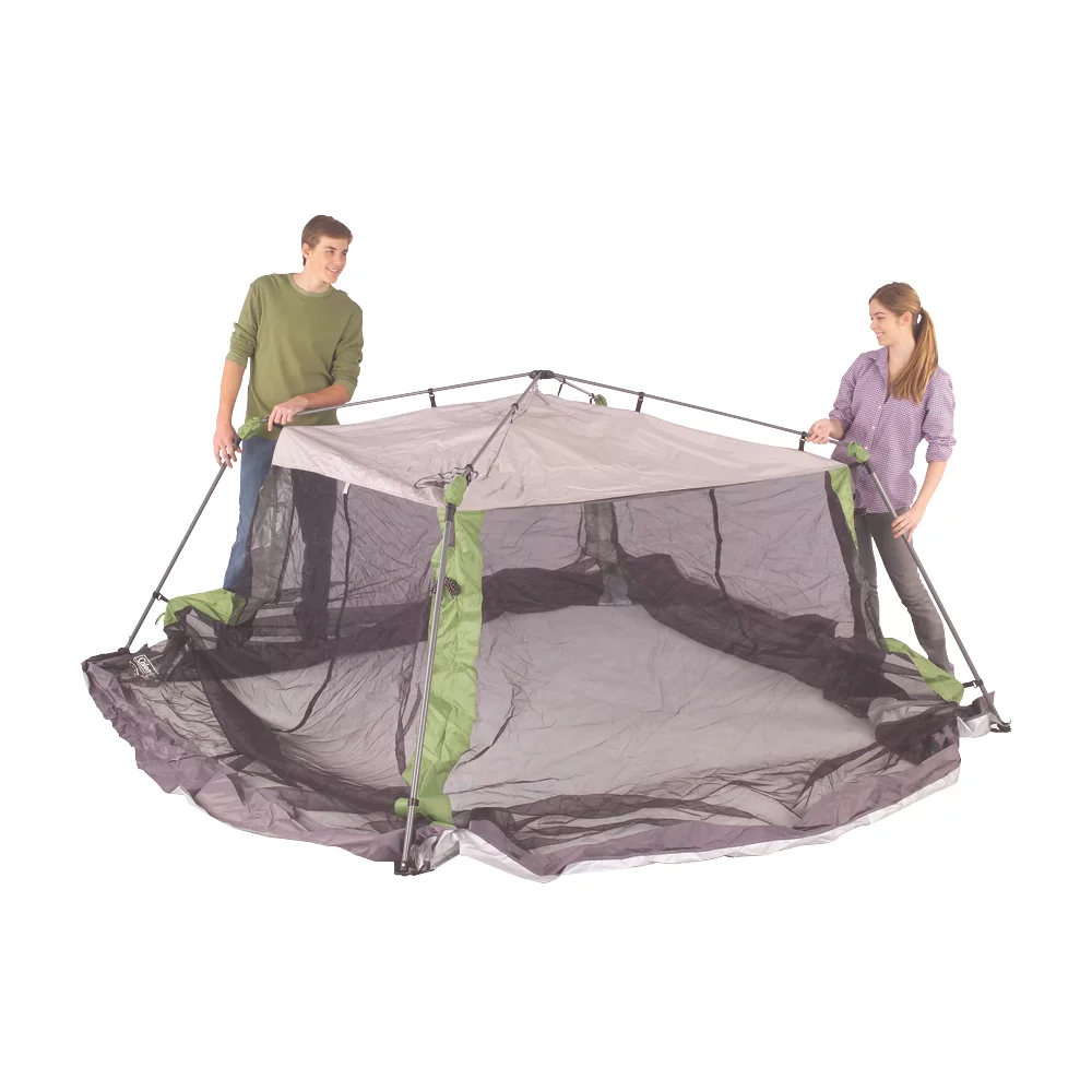Coleman 10 X 10 Screened Canopy Sun Shelter With Instant Setup 2 Coleman 10 X 10 Screened Canopy Sun Shelter With Instant Setup - Image 2