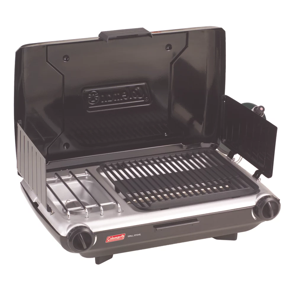 Coleman Tabletop Propane Gas Camping Grill/Stove, 2-Burner 1 Coleman Tabletop Propane Gas Camping Grill/Stove, 2-Burner