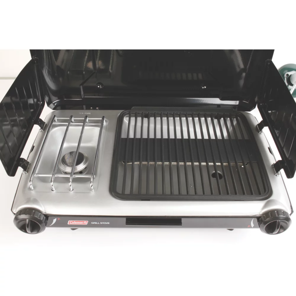 Coleman Tabletop Propane Gas Camping Grill/Stove, 2-Burner 3 Coleman Tabletop Propane Gas Camping Grill/Stove, 2-Burner - Image 3