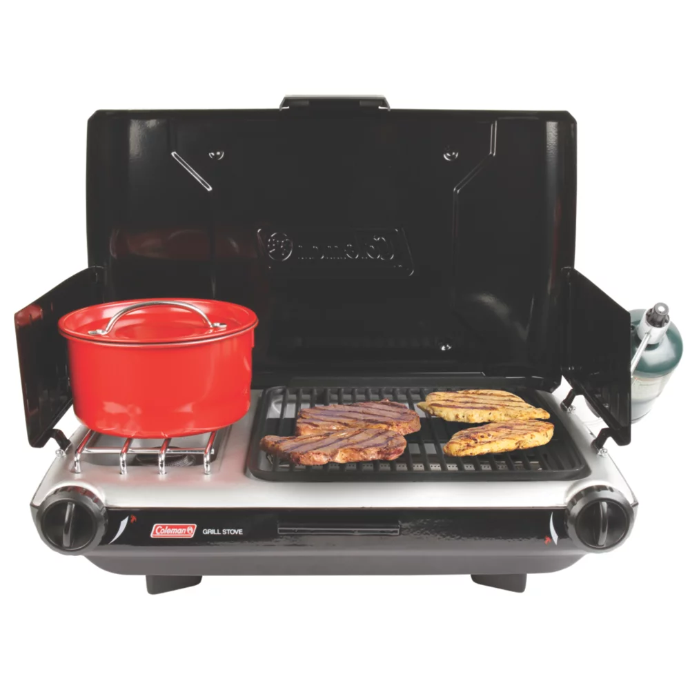Coleman Tabletop Propane Gas Camping Grill/Stove, 2-Burner 7 Coleman Tabletop Propane Gas Camping Grill/Stove, 2-Burner - Image 7