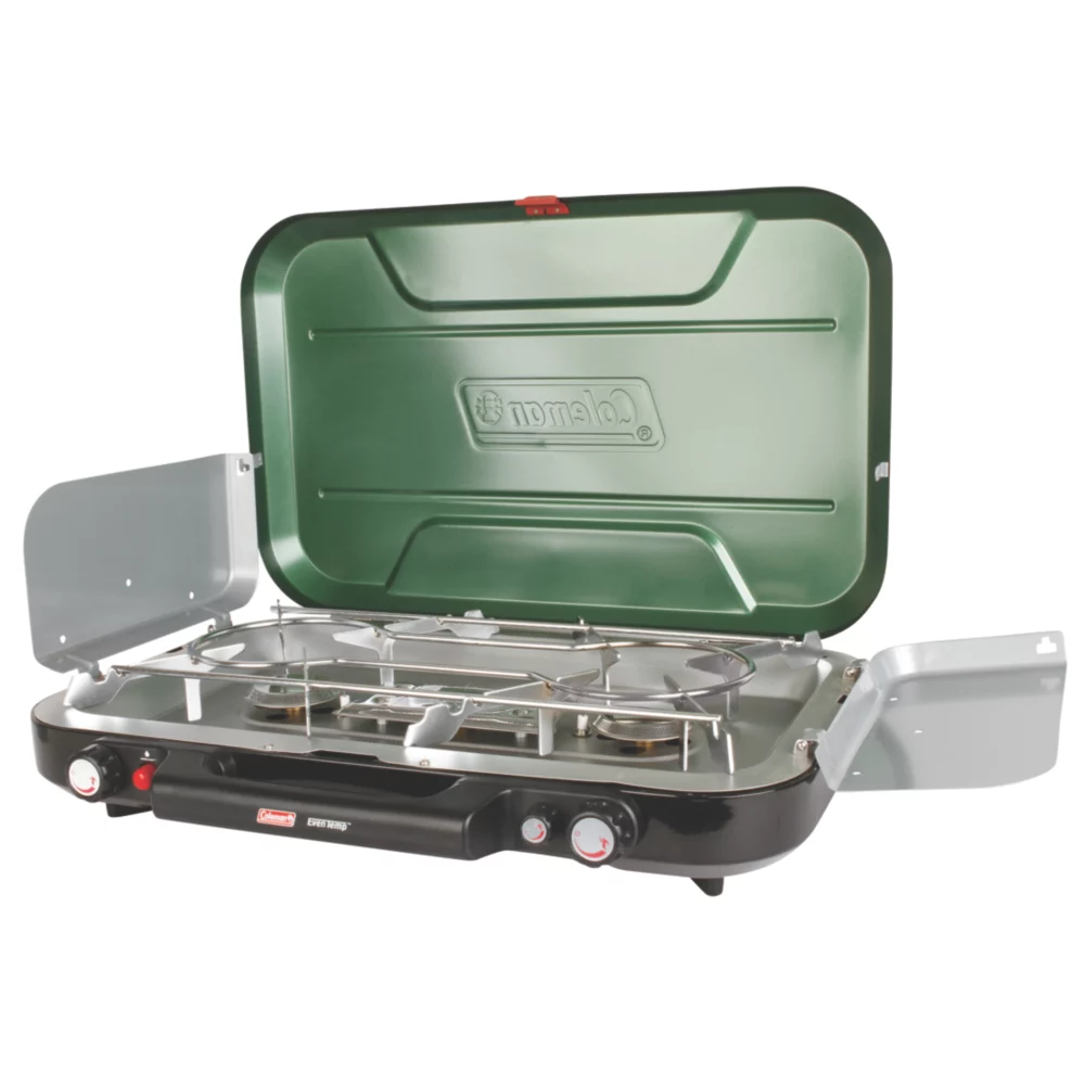 Coleman Even-Temp™ Propane Gas Camping Stove, 3-Burner 2 Coleman Even-Temp™ Propane Gas Camping Stove, 3-Burner - Image 2