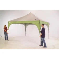Coleman 12 X 12 Canopy Sun Shelter With Instant Setup 7 Coleman 12 X 12 Canopy Sun Shelter With Instant Setup -Coleman Sales Store 2000024115 Step3