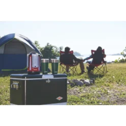 Coleman Sundome® 3-Person Camping Tent -Coleman Sales Store 2000024582 coleman sundome tent couple at campfire with talent in use 1