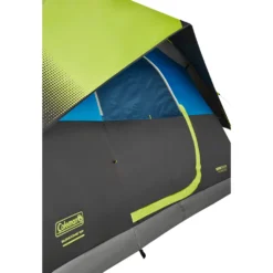 Coleman 6-Person Dark Room Sundome Tent 8 Coleman 6-Person Dark Room Sundome Tent -Coleman Sales Store 2000032254 coleman dark room tent 6p awning green turquoise detail 15B15D