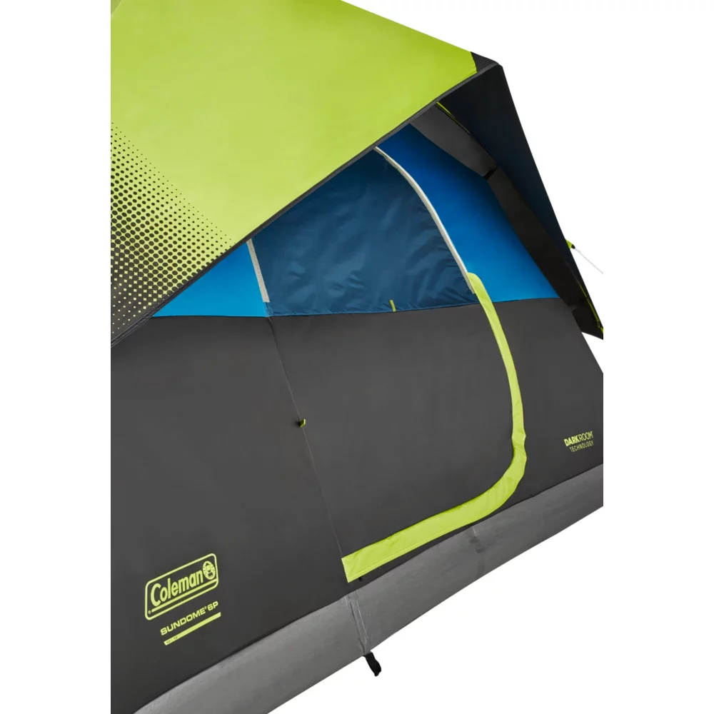 Coleman 6-Person Dark Room Sundome Tent 4 Coleman 6-Person Dark Room Sundome Tent - Image 4