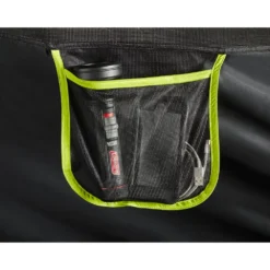 Coleman 6-Person Dark Room Sundome Tent 9 Coleman 6-Person Dark Room Sundome Tent -Coleman Sales Store 2000032254 coleman dark room tent 6p interior pocket with props green turquoise detail 15B15D