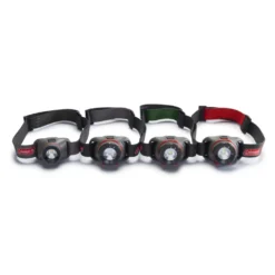 Coleman 200 Lumens LED Headlamp With BatteryGuard™ -Coleman Sales Store 2000032701 2000032702 2000032703 2000032704 coleman batteryguard headlamp all sizes all colors light off straight on
