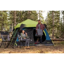 Coleman 10-Person Dark Room Instant Cabin Tent With Rainfly -Coleman Sales Store 2000032730 DARKROOM 2197