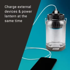Coleman OneSource™ 600 Lumens LED Lantern & Rechargeable Lithium-Ion Battery -Coleman Sales Store 2000035451 OneSource ATF 6 1