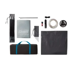 Coleman OneSource™ Rechargeable 6-Person Camping Dome Tent With Airflow System & LED Lighting -Coleman Sales Store 2000035458 2000035457 TENT DOME ONESOURCE Shot80