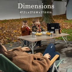 Coleman Living Collection Folding Table -Coleman Sales Store 2149987 LivingCollection FoldingTable ATF5