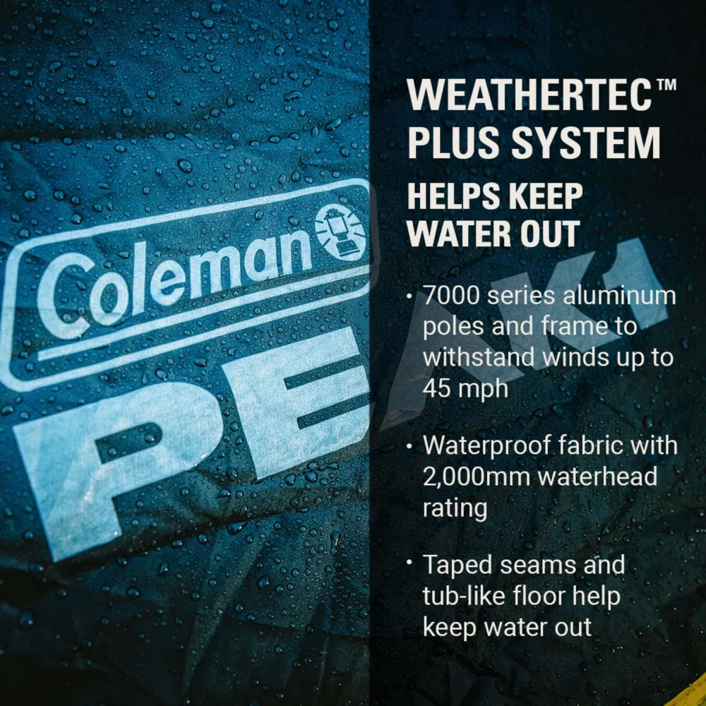 Coleman PEAK1™ 1-Person Backpacking Tent 2 Coleman PEAK1™ 1-Person Backpacking Tent - Image 2