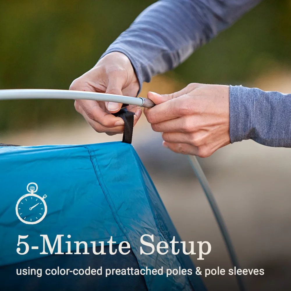 Coleman Skydome™ 6-Person Screen Room Camping Tent With Dark Room™ Technology 3 Coleman Skydome™ 6-Person Screen Room Camping Tent With Dark Room™ Technology - Image 3