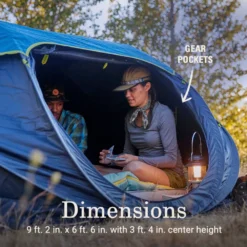Coleman 4-Person Camp Burst™ Pop-Up Tent With Dark Room™ Technology -Coleman Sales Store 2155649 ATF5