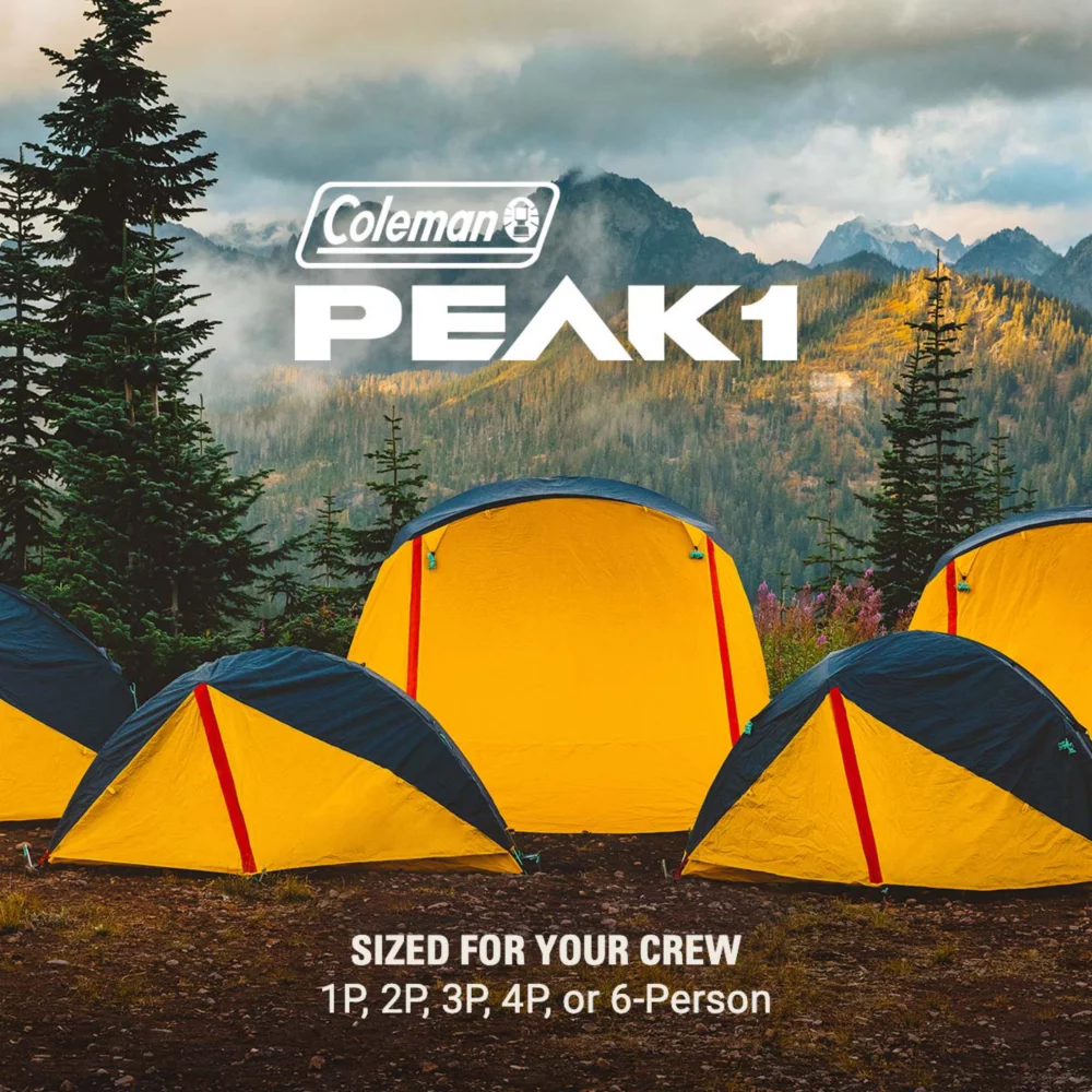 Coleman PEAK1™ 2-Person Backpacking Tent 7 Coleman PEAK1™ 2-Person Backpacking Tent - Image 7