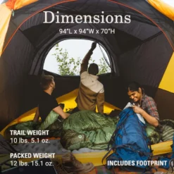 Coleman PEAK1™ 4-Person Dome Tent​ -Coleman Sales Store 2155774 ATF6