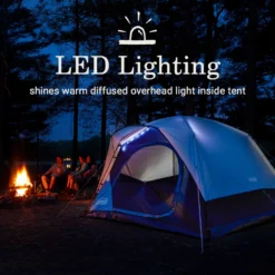 Coleman Skydome™ 4-Person Camping Tent With LED Lighting 12 Coleman Skydome™ 4-Person Camping Tent With LED Lighting -Coleman Sales Store 2155787 ATF2