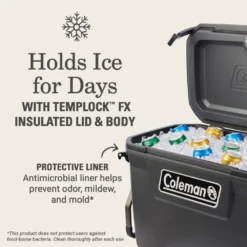 Coleman Convoy™ Series 65-Quart Cooler With Wheels -Coleman Sales Store 2156115 ATF3