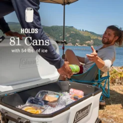 Coleman Convoy™ Series 100-Quart Cooler With Wheels -Coleman Sales Store 2156118 ATF5