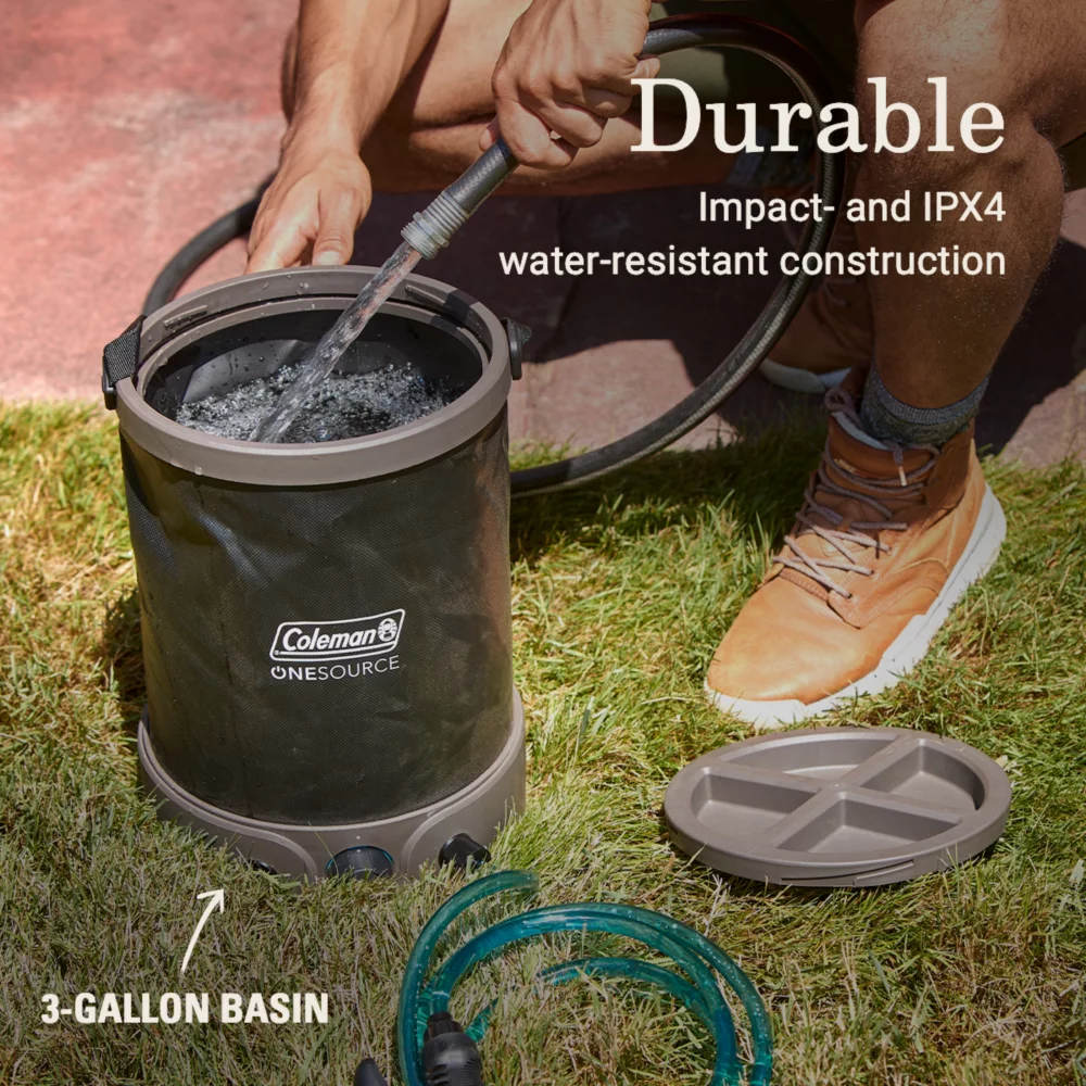 Coleman OneSource Rechargeable Built-In Pump Camp Shower Sprayer 3 Coleman OneSource Rechargeable Built-In Pump Camp Shower Sprayer - Image 3