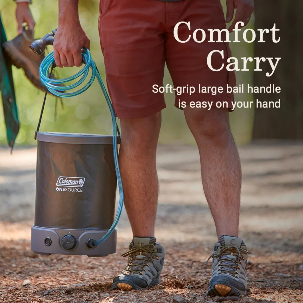 Coleman OneSource Rechargeable Built-In Pump Camp Shower Sprayer 4 Coleman OneSource Rechargeable Built-In Pump Camp Shower Sprayer - Image 4