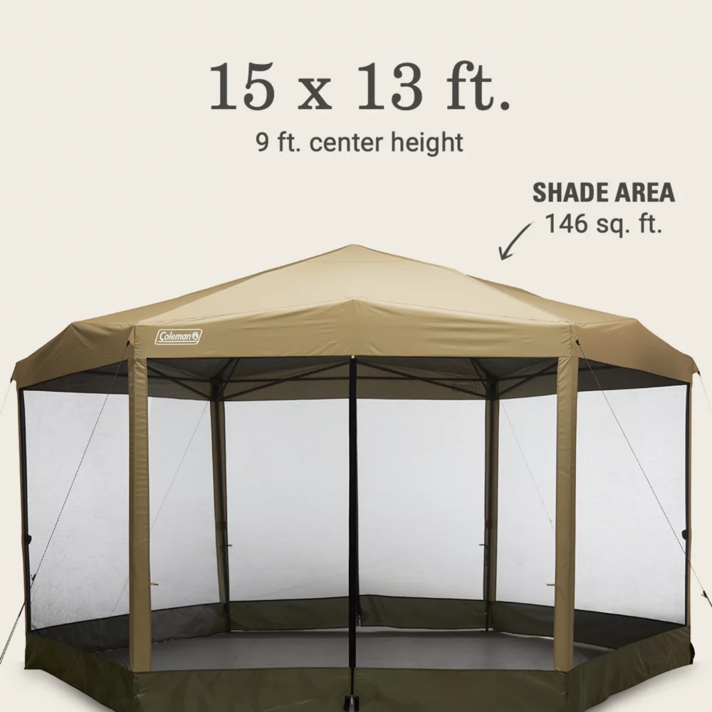 Coleman Back Home™ 15 X 13 Screen Canopy Tent 7 Coleman Back Home™ 15 X 13 Screen Canopy Tent - Image 7