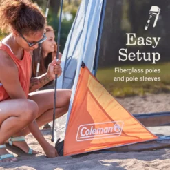 Coleman Skyshade™ 8 X 8 Screen Dome Canopy -Coleman Sales Store 2156422 ShelterSkyshadeScreendome8x8 Fog ATF4