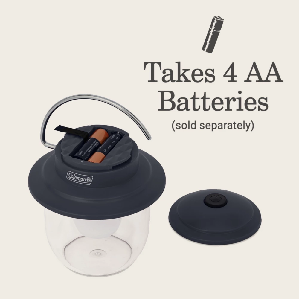 Coleman Classic 300 Lumens LED Lantern, Blue Nights 6 Coleman Classic 300 Lumens LED Lantern, Blue Nights - Image 6