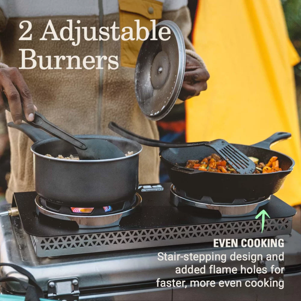 Coleman PEAK1™ 2-Burner Camping Stove 4 Coleman PEAK1™ 2-Burner Camping Stove - Image 4
