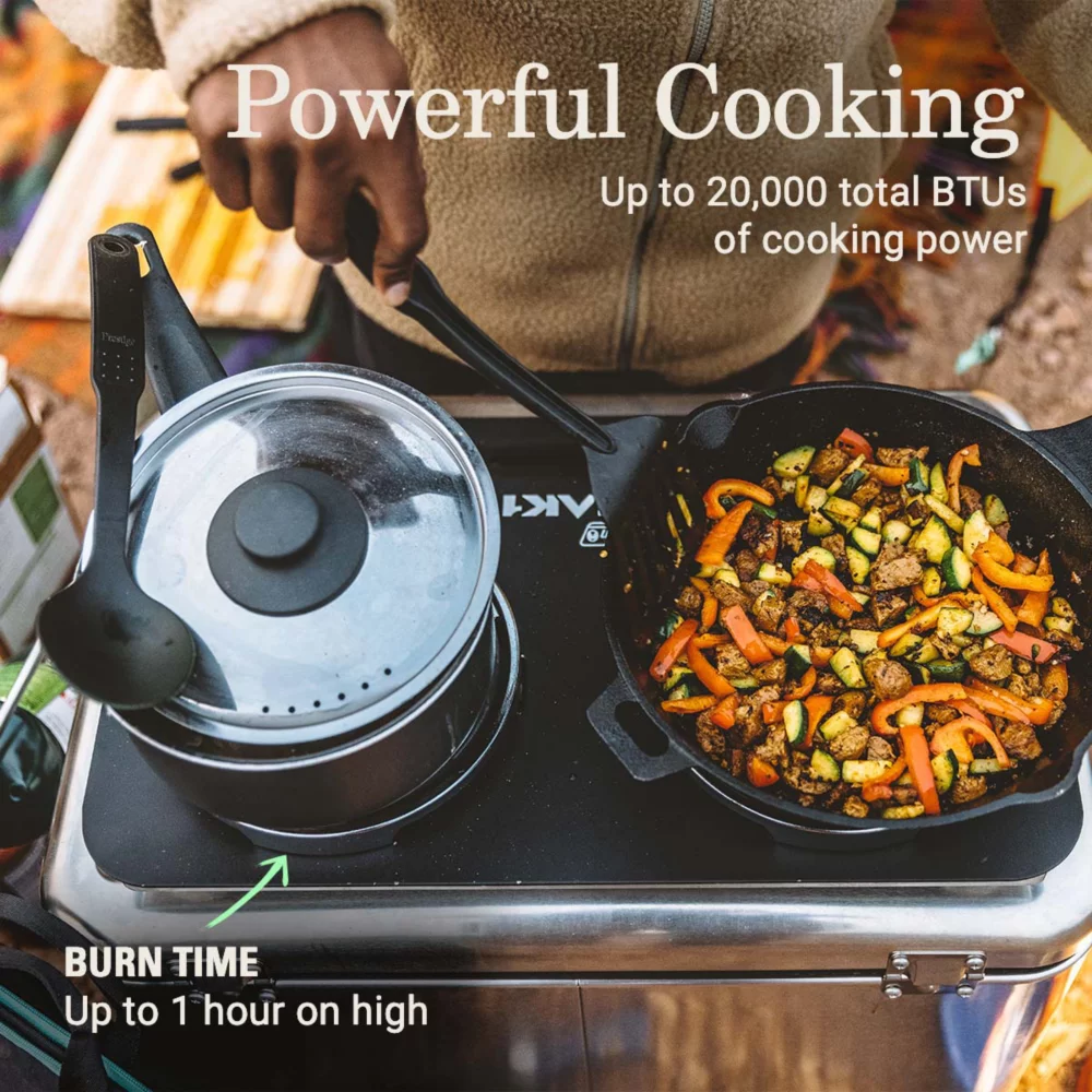 Coleman PEAK1™ 2-Burner Camping Stove 5 Coleman PEAK1™ 2-Burner Camping Stove - Image 5