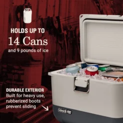 Coleman® Pro 17-Quart Hard Cooler -Coleman Sales Store ColemanPro 17QT HardCooler ATF4