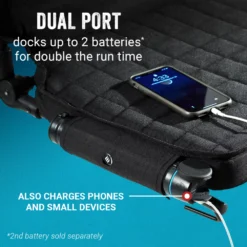 Coleman OneSource™ Heated Stadium Seat With Rechargeable Battery -Coleman Sales Store Coleman 2000037150 OneSource HeatedStadiumSeat ATF4