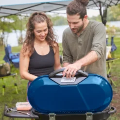 Coleman RoadTrip® X-Cursion 2 Burner Propane Gas Portable Grill -Coleman Sales Store Coleman 2000037242 X CursionGrill Blue ATF8