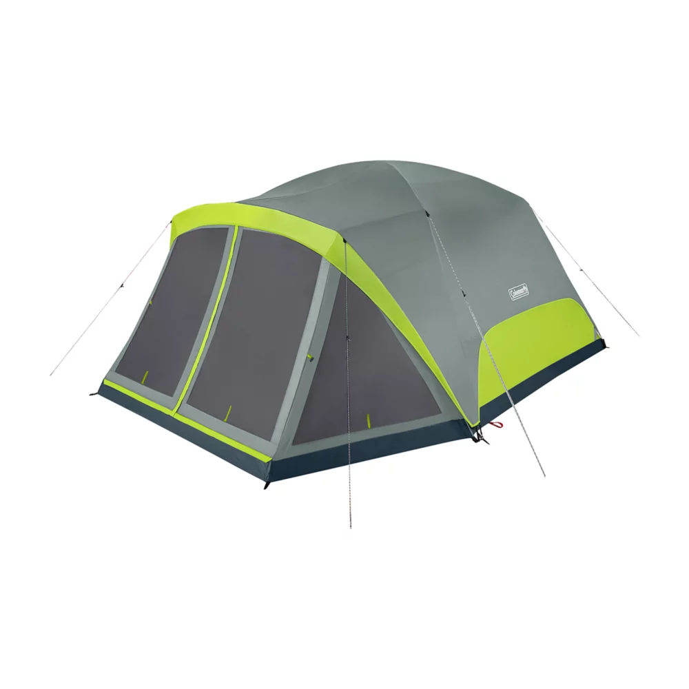 Coleman Skydome™ 8-Person Camping Tent With Screen Room, Rock Grey 1 Coleman Skydome™ 8-Person Camping Tent With Screen Room, Rock Grey