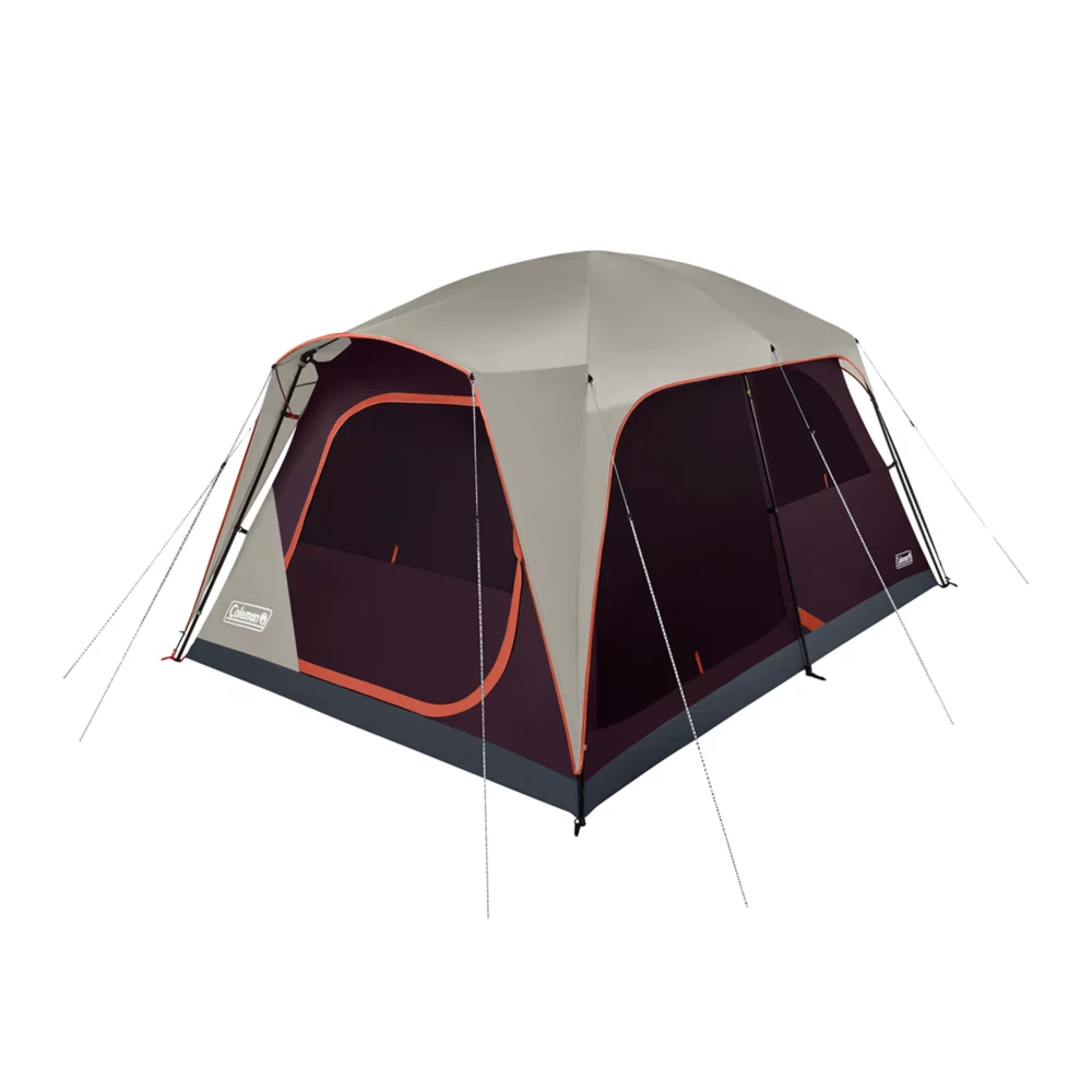 Coleman Skylodge™ 8-Person Camping Tent, Blackberry 1 Coleman Skylodge™ 8-Person Camping Tent, Blackberry