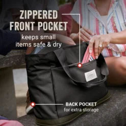 Coleman Outlander™ 20-Can Soft Cooler Tote -Coleman Sales Store Coleman 2000037591 Outlander Black 20Can ATF4