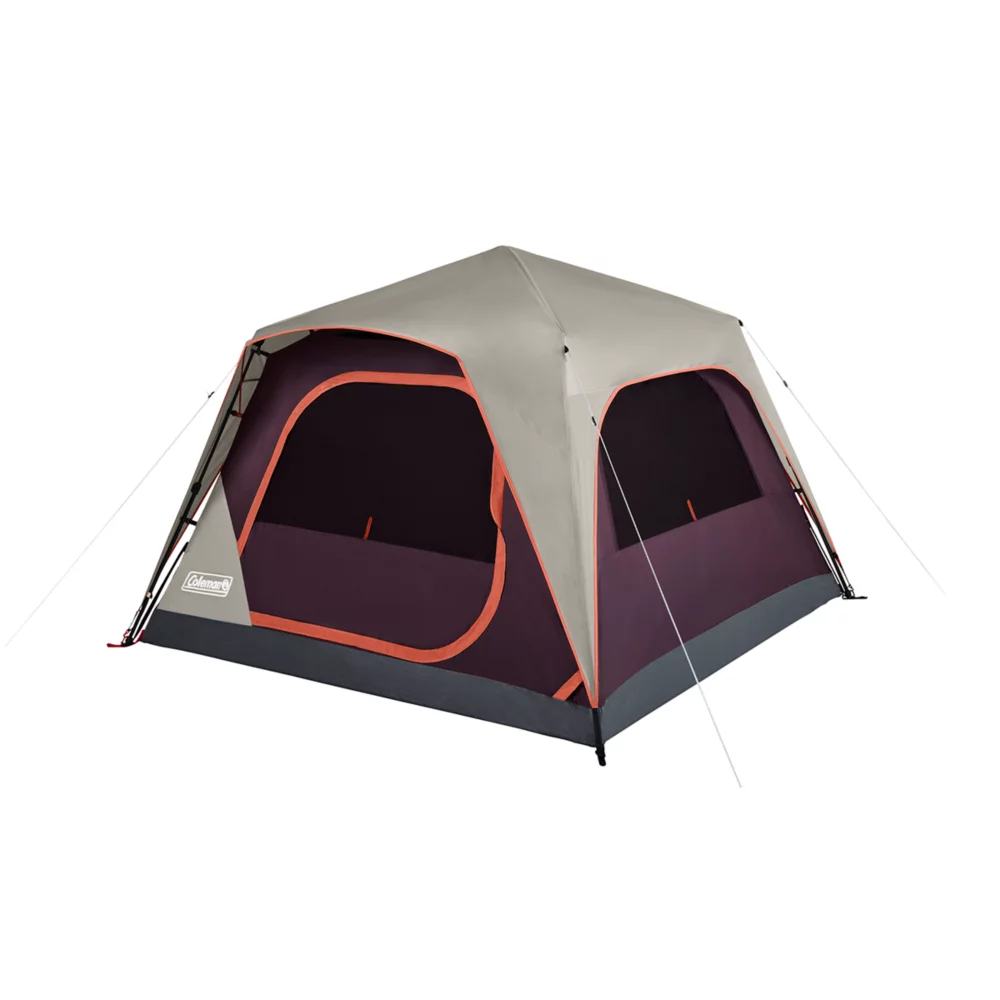 Coleman Skylodge™ 4-Person Instant Camping Tent, Blackberry 1 Coleman Skylodge™ 4-Person Instant Camping Tent, Blackberry