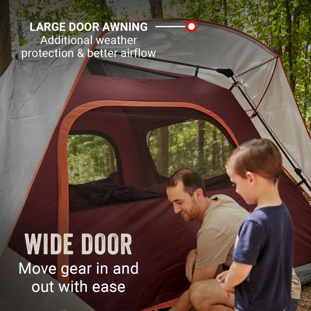 Coleman Skylodge™ 4-Person Instant Camping Tent, Blackberry 4 Coleman Skylodge™ 4-Person Instant Camping Tent, Blackberry - Image 4