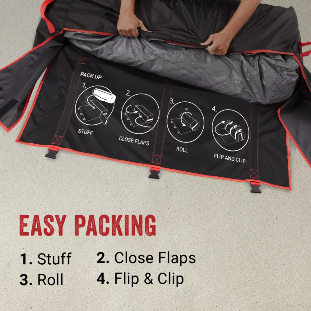 Coleman Skylodge™ 4-Person Instant Camping Tent, Blackberry 6 Coleman Skylodge™ 4-Person Instant Camping Tent, Blackberry - Image 6