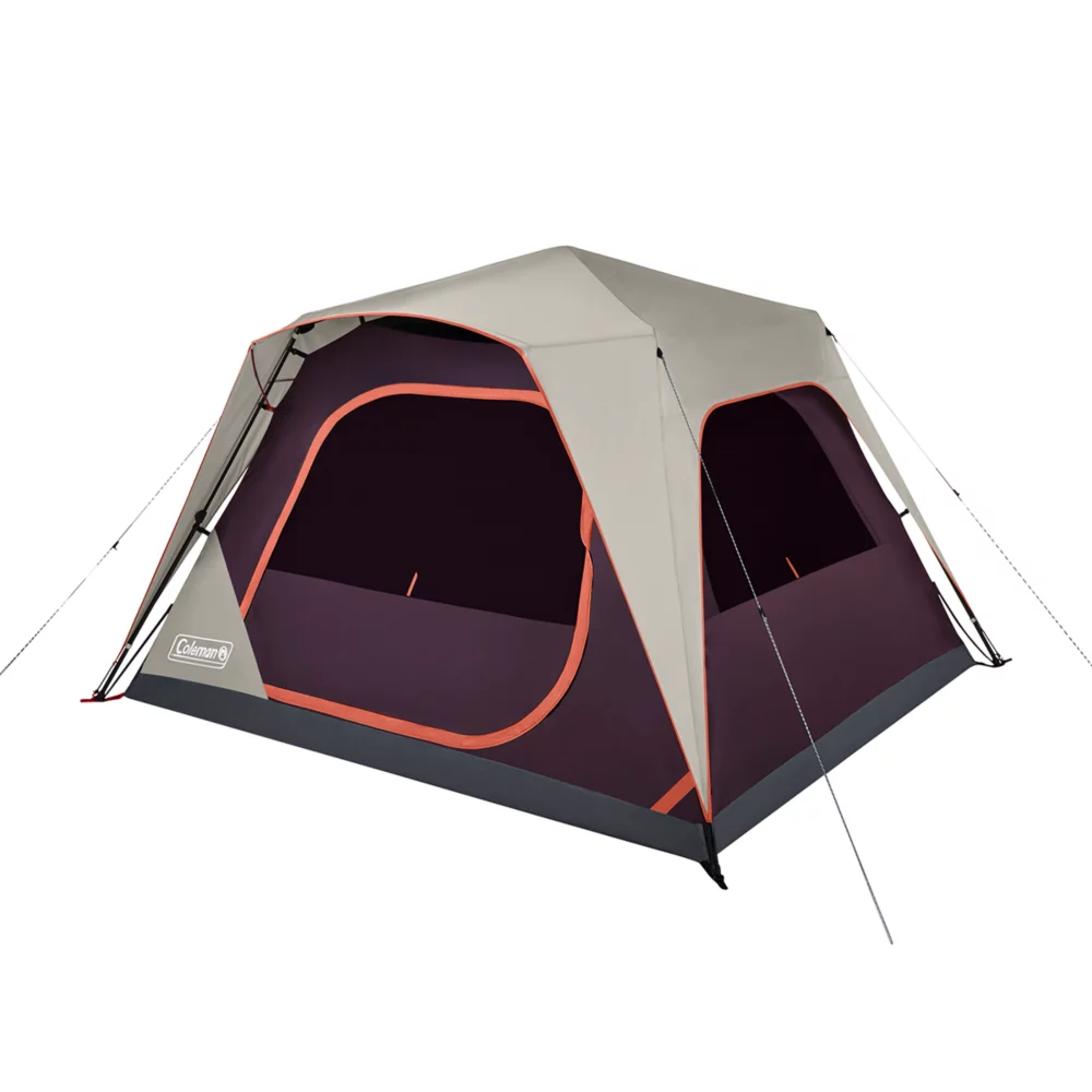 Coleman Skylodge™ 6-Person Instant Camping Tent, Blackberry 1 Coleman Skylodge™ 6-Person Instant Camping Tent, Blackberry