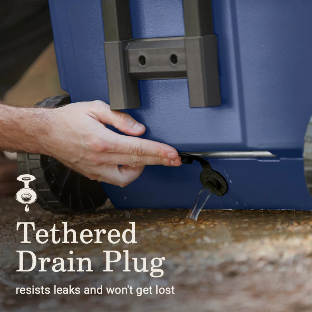 Coleman 316 Series™ 65-Quart Wheeled Cooler 4 Coleman 316 Series™ 65-Quart Wheeled Cooler - Image 4