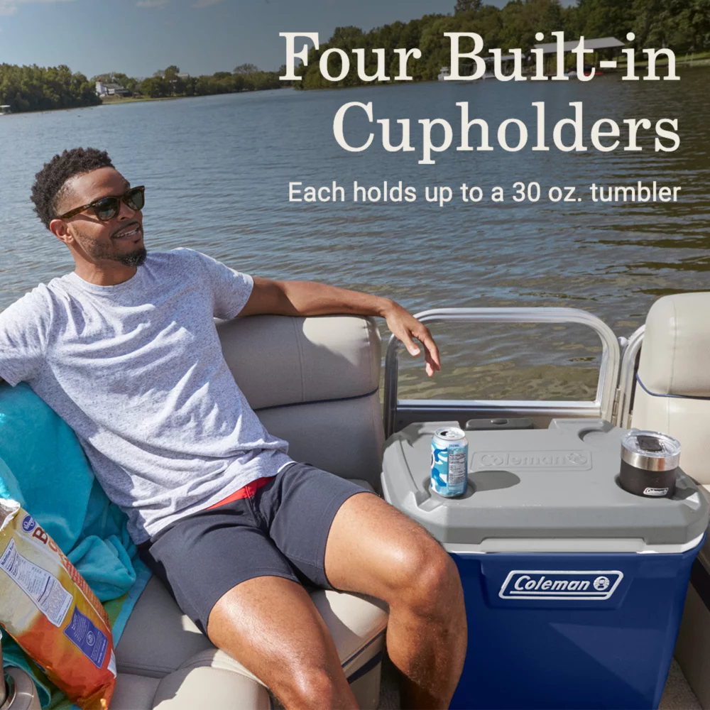 Coleman 316 Series™ 65-Quart Wheeled Cooler 5 Coleman 316 Series™ 65-Quart Wheeled Cooler - Image 5