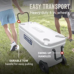 Coleman 316 Series™ 100-Quart Marine Wheeled Cooler 8 Coleman 316 Series™ 100-Quart Marine Wheeled Cooler -Coleman Sales Store Coleman 316 Series 100QT Marine ATF3