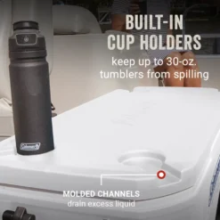 Coleman 316 Series™ 100-Quart Marine Wheeled Cooler 10 Coleman 316 Series™ 100-Quart Marine Wheeled Cooler -Coleman Sales Store Coleman 316 Series 100QT Marine ATF5