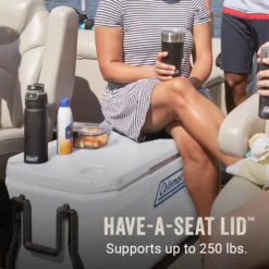 Coleman 316 Series™ 100-Quart Marine Wheeled Cooler 11 Coleman 316 Series™ 100-Quart Marine Wheeled Cooler -Coleman Sales Store Coleman 316 Series 100QT Marine ATF6