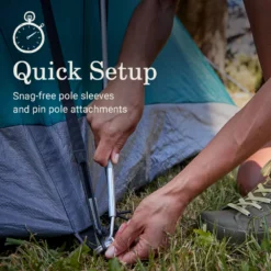 Coleman Blue Springs II™ 8-Person Camping Tent -Coleman Sales Store Coleman BlueSpringsTents 8P StormGray ATF5