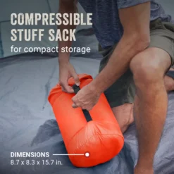 Coleman Kompact™ 40°F Rectangle Sleeping Bag -Coleman Sales Store Coleman SleepingBagRectangle 40D TigerLily ATF3